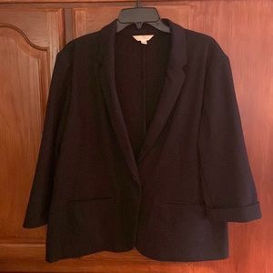 Black cotton blazer- Lauren Conrad